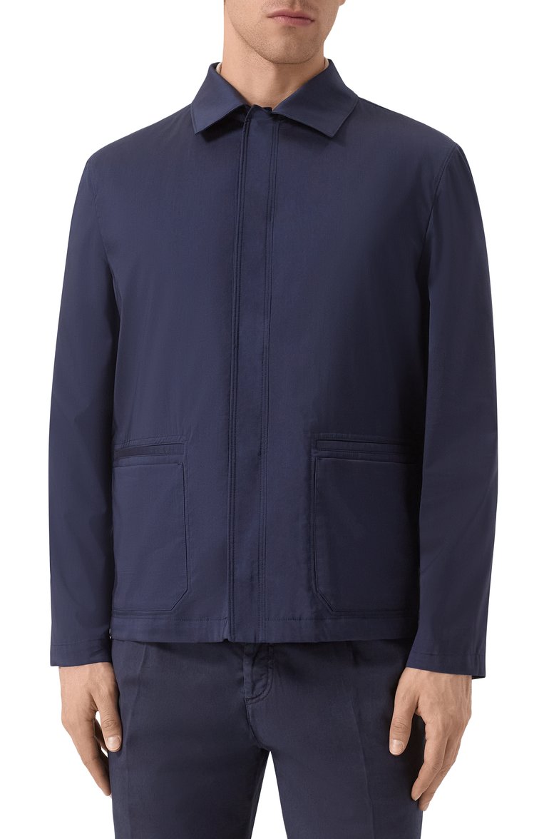 Куртка из хлопка и шелка CORNELIANI, арт. 25LI44-2514528, фото 1