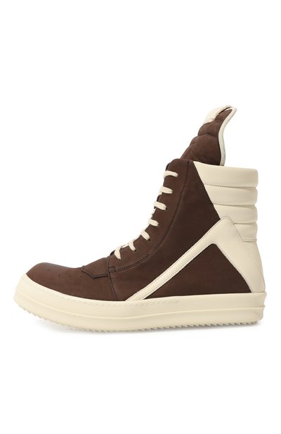 Кожаные ботинки luxor geobasket RICK OWENS, арт. RU02C7894/LWNLP0, фото 4