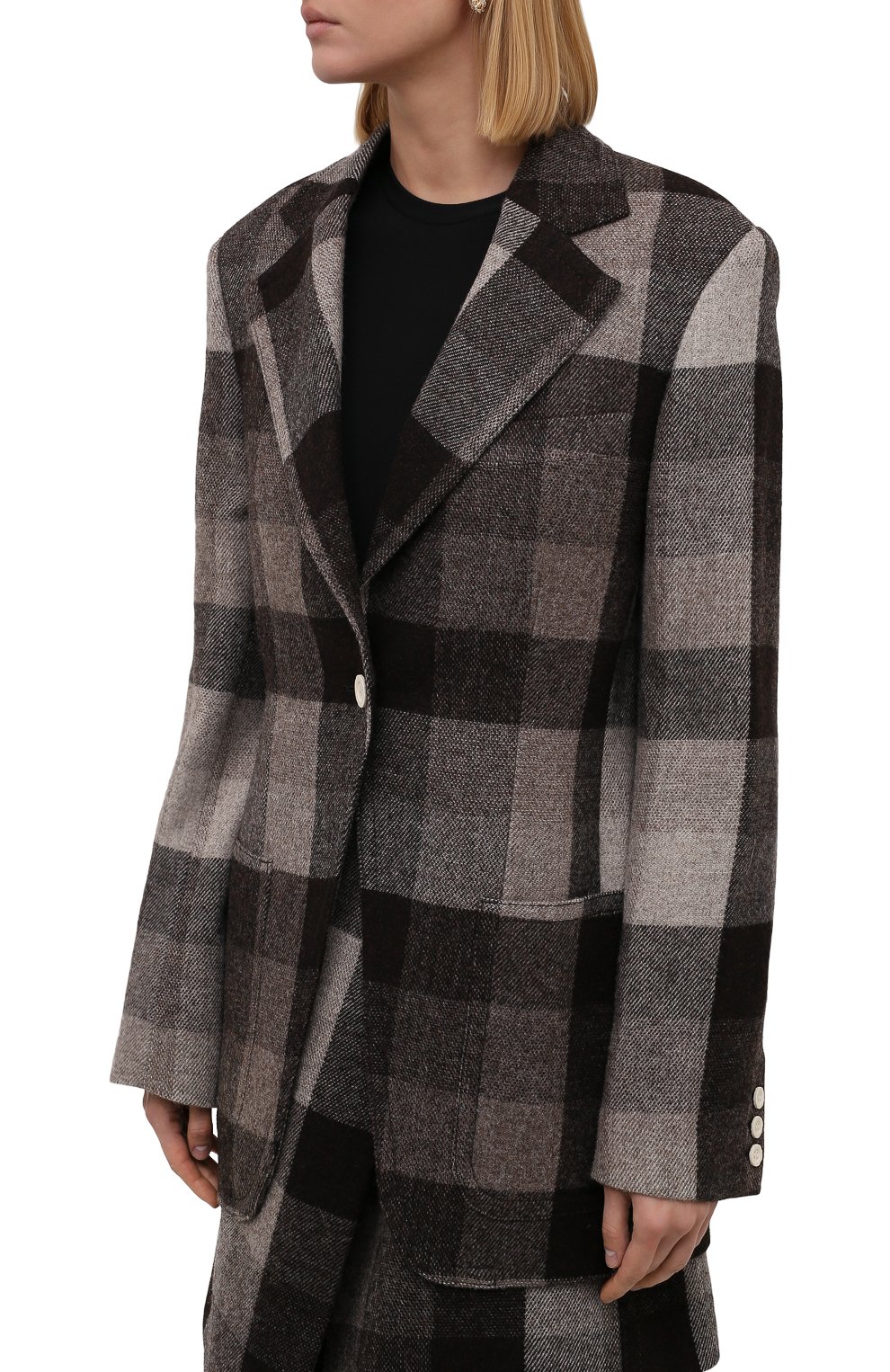 Шерстяной жакет ACNE STUDIOS, арт. AH0159, фото 3