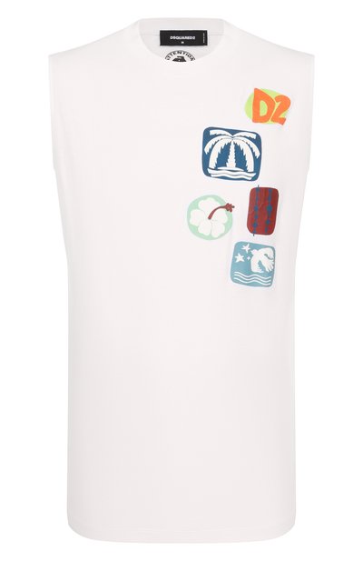 Мужская хлопковая майка DSQUARED2, арт. S78GD0102/S24379