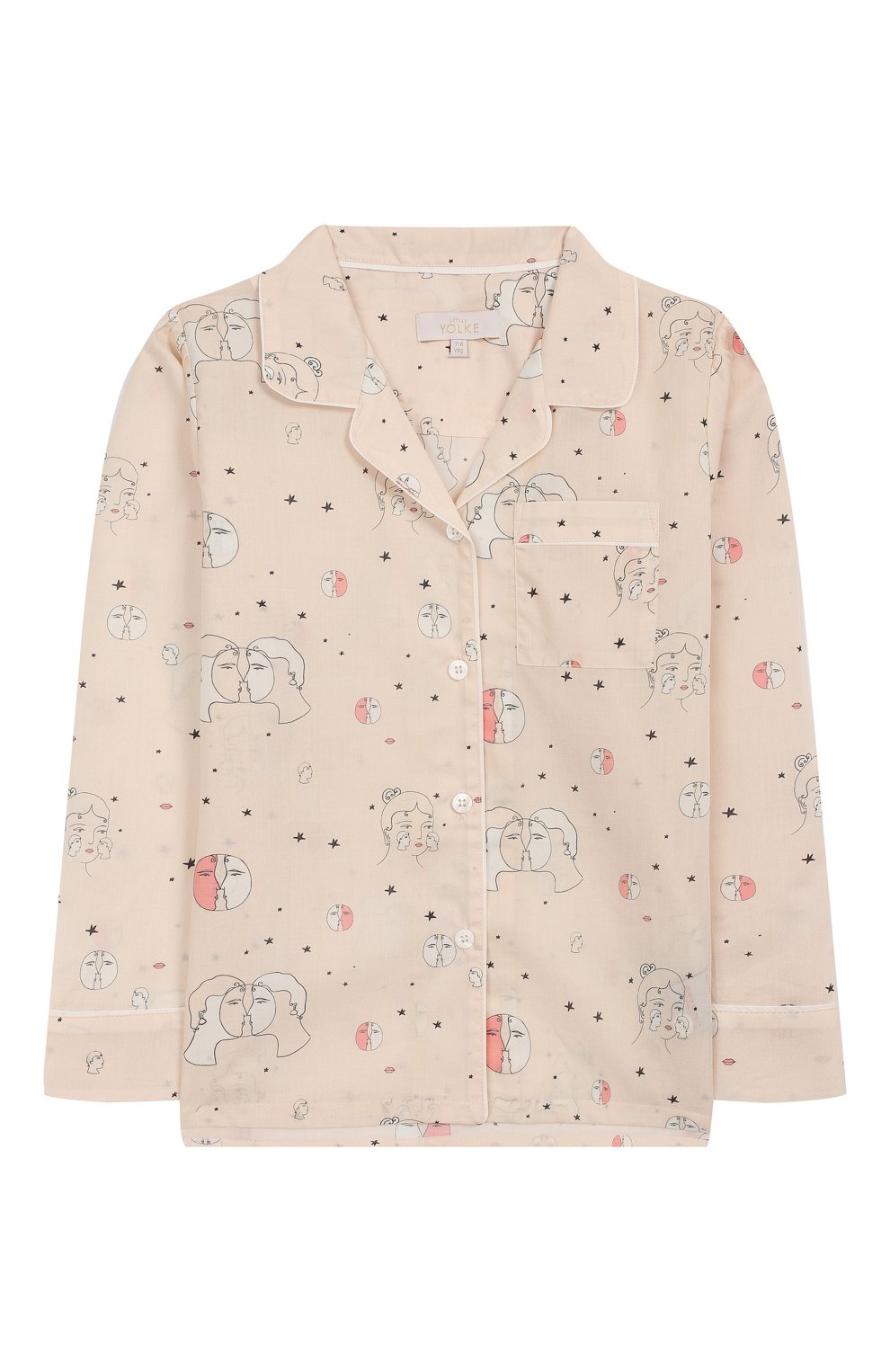 Хлопковая пижама LITTLE YOLKE, арт. AW19-12C-TL-PP/1-8Y, фото 3