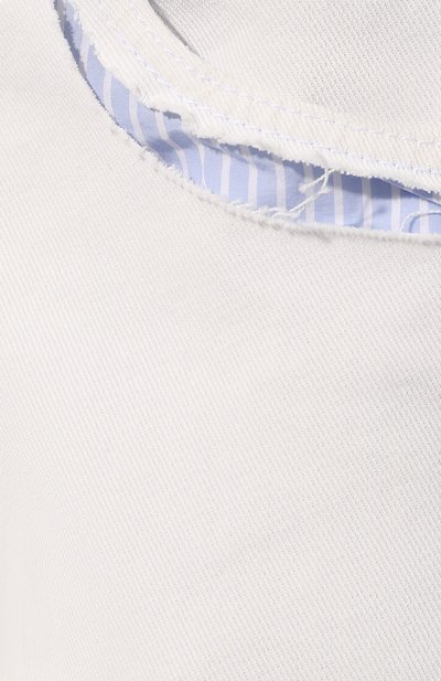Джинсы прямого кроя MAISON MARGIELA белого цвета по цене 54650 руб., арт. S29LA0042/S47399, фото 5 Джинсы прямого кроя MAISON MARGIELA, арт. S29LA0042/S47399, фото 5