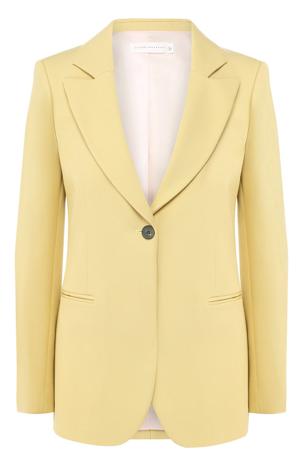 Шерстяной жакет VICTORIA BECKHAM, арт. JK FIT 5711 PSS19 W00L GABARDINE, фото 1