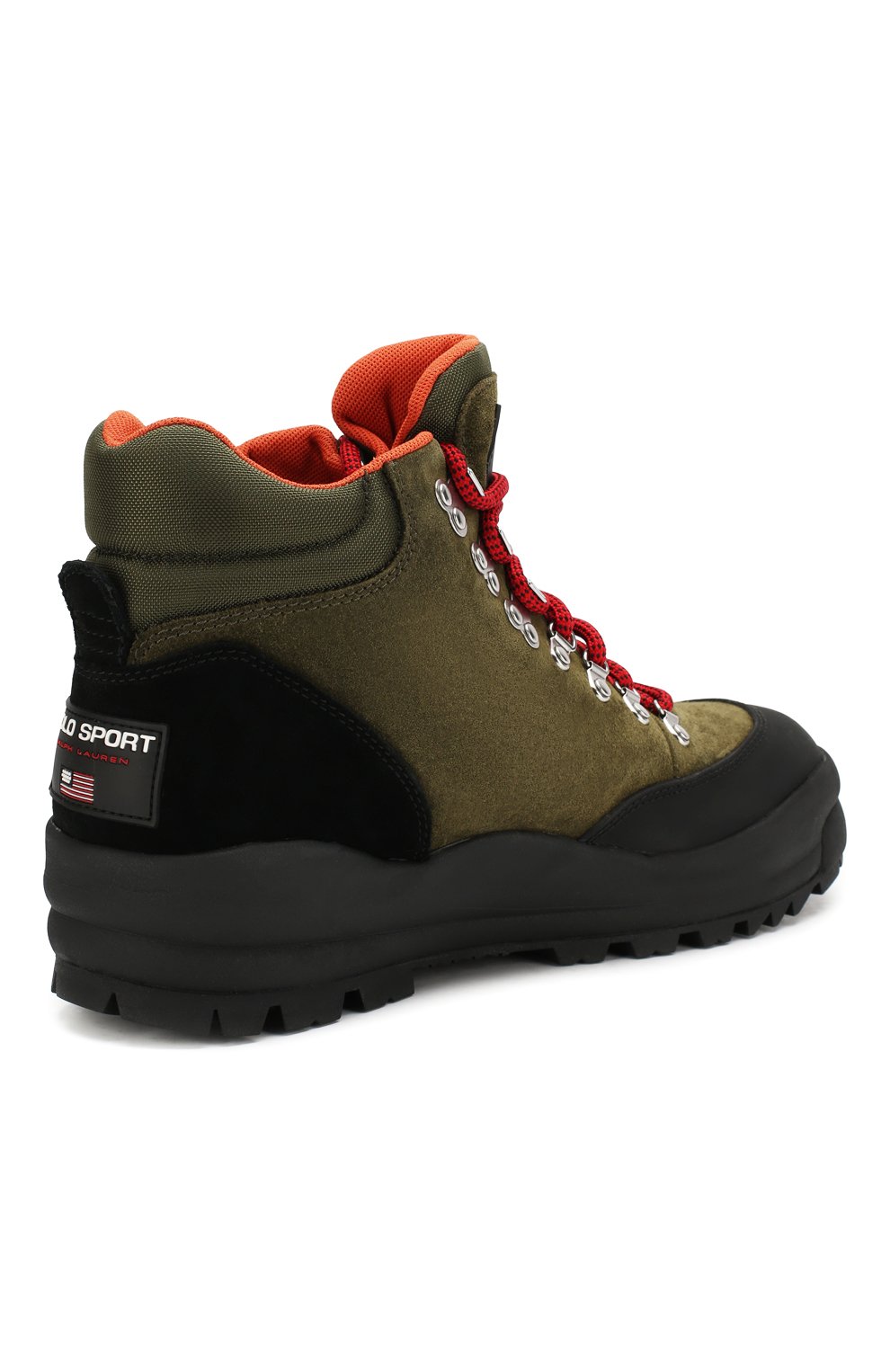 Замшевые ботинки outdoors POLO RALPH LAUREN, арт. 816754363, фото 4