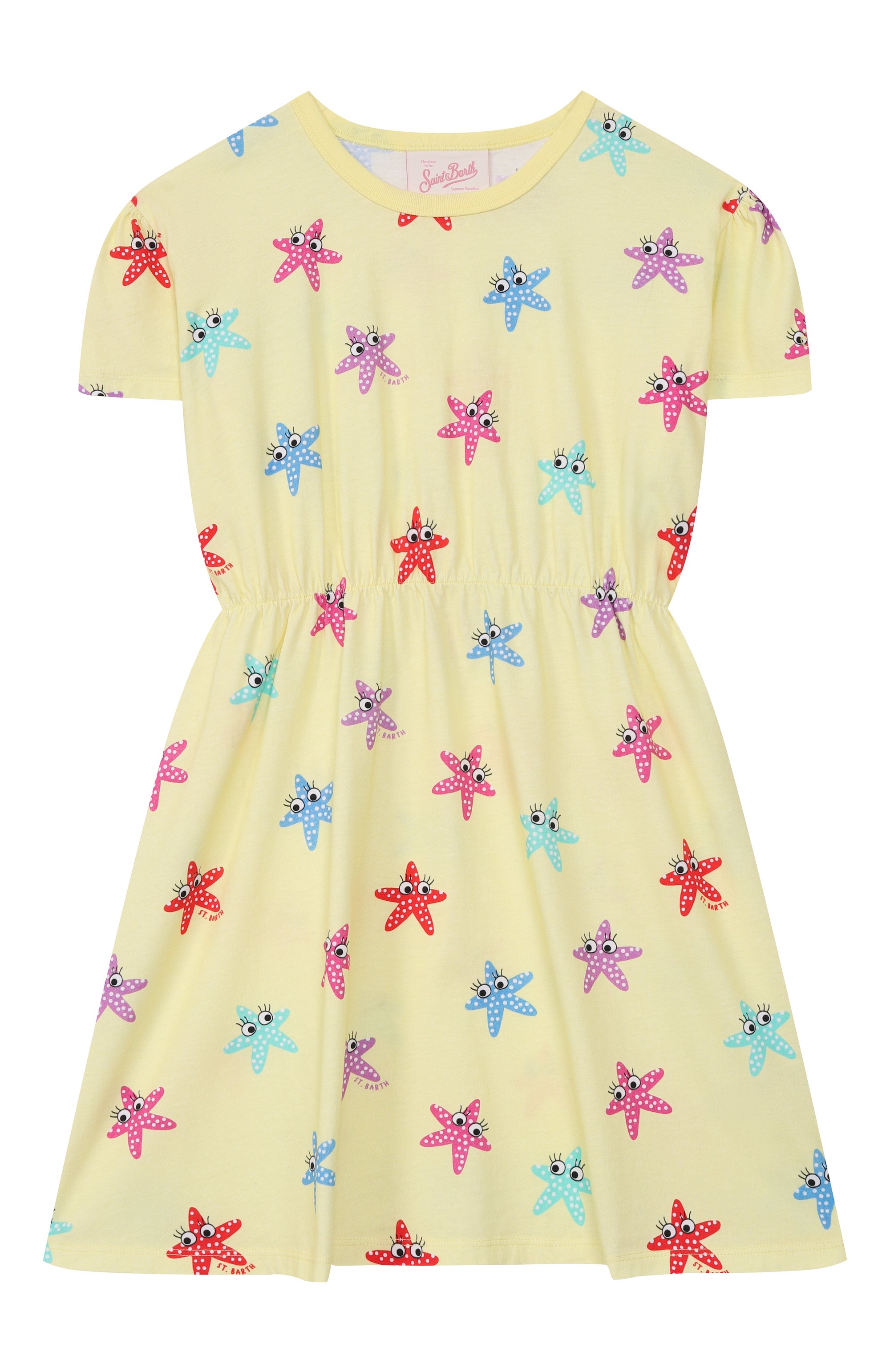 Хлопковое платье MC2 SAINT BARTH, арт. STBK LEILA/03849H, фото 1