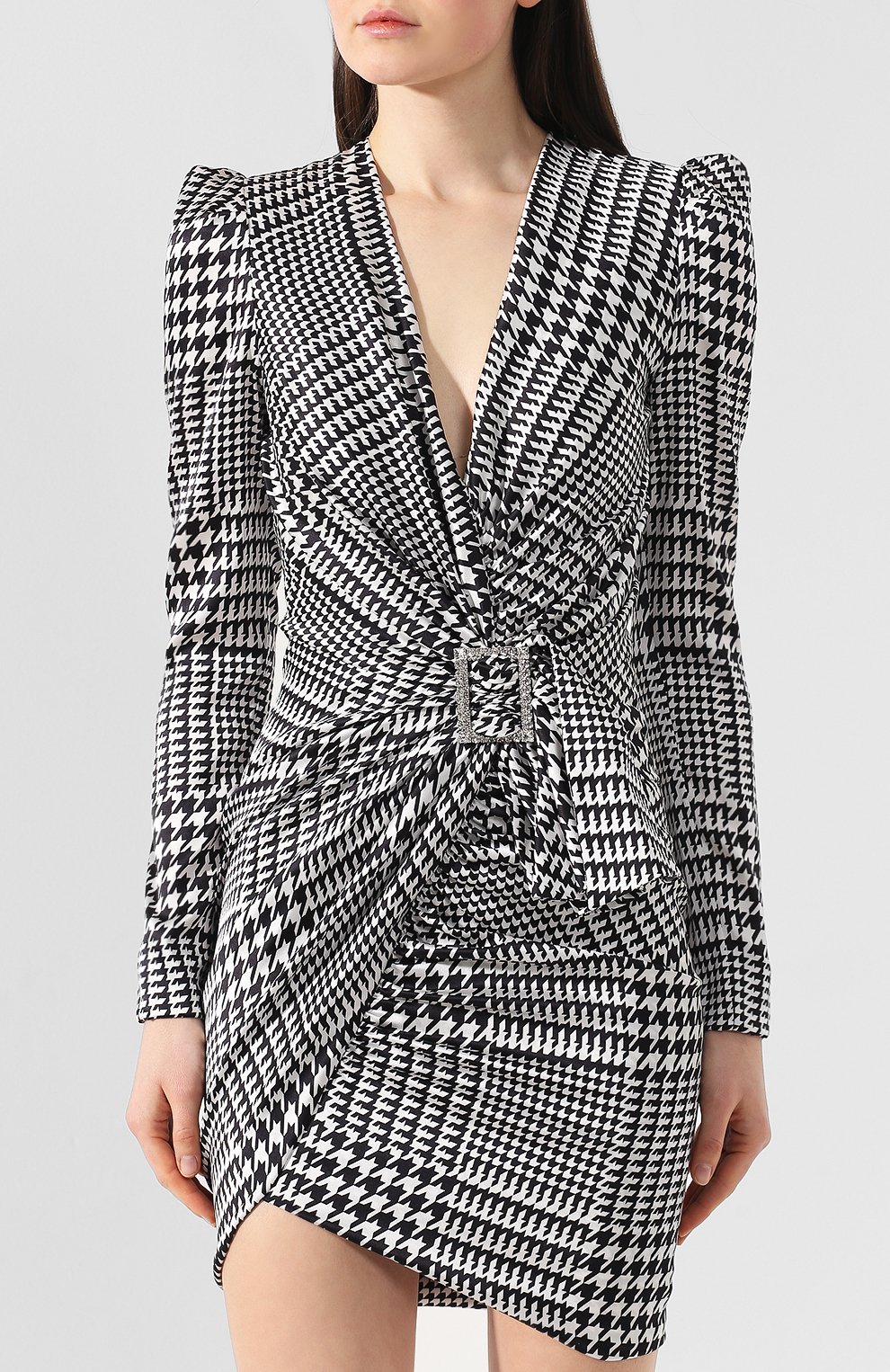 Шелковое платье ALEXANDRE VAUTHIER, арт. 191DR977 0191-1002, фото 3