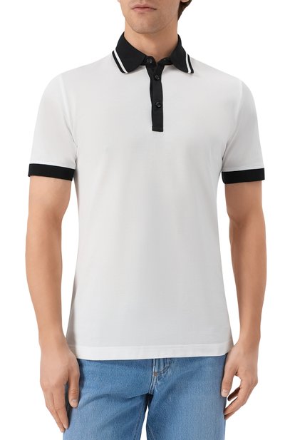 Хлопк�овое поло DOLCE & GABBANA, арт. G8SJ4T/G706A, фото 3