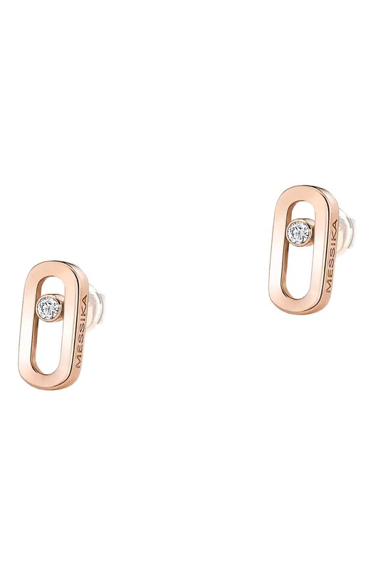 Серьги Messika 12305-PG Бесцветный 12305-PG