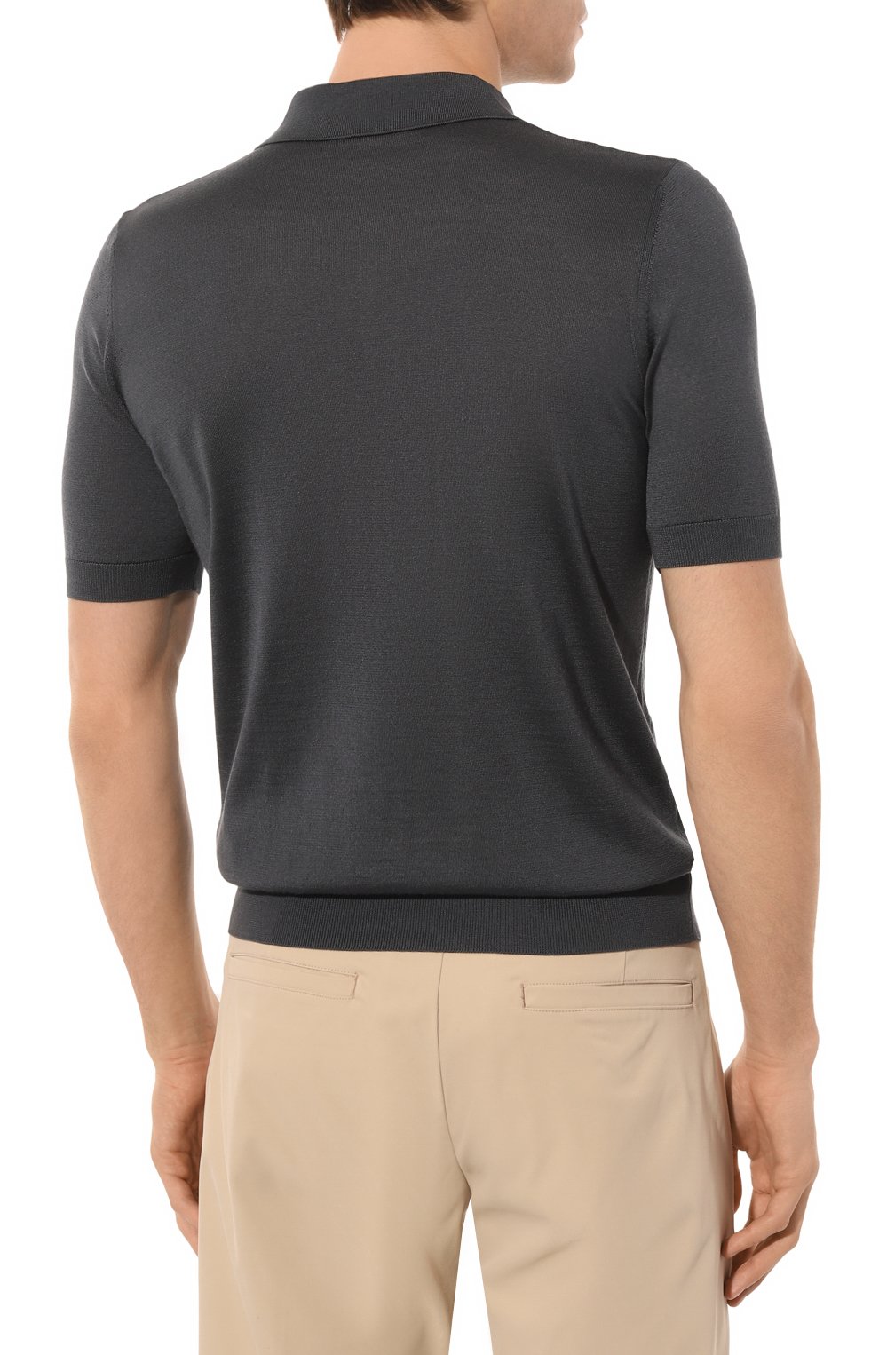 Шелковое поло ZILLI, арт. KBP002M0640VTS000, фото 4