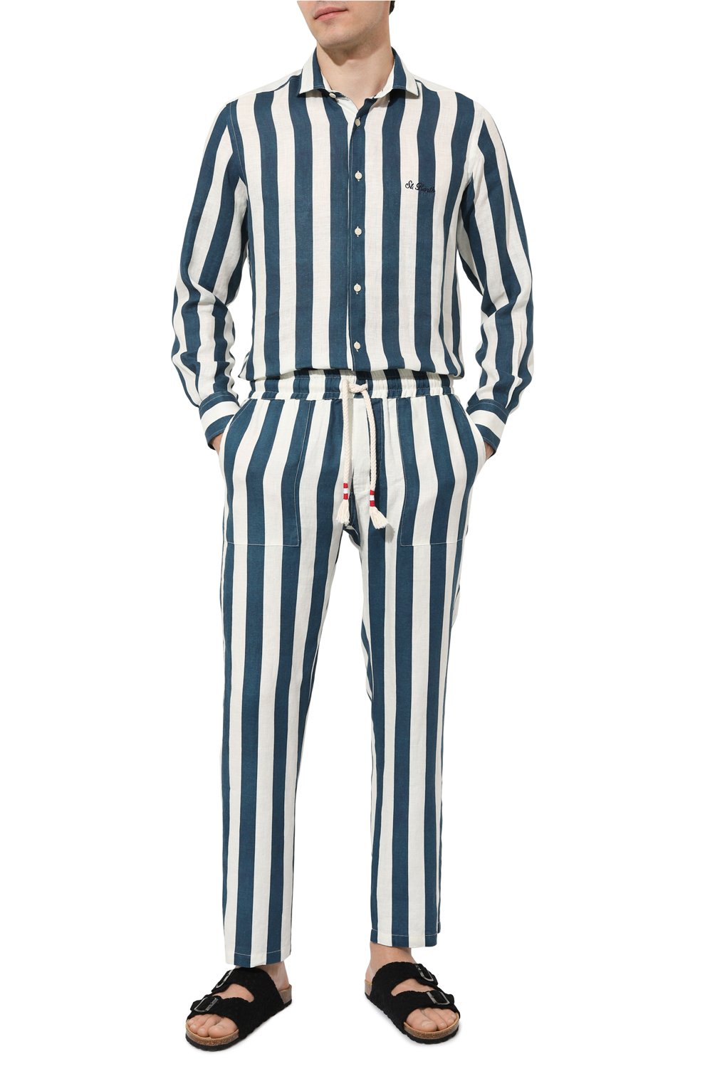 Льняные брюки MC2 SAINT BARTH, арт. STBM/CALAIS/04504F, фото 2