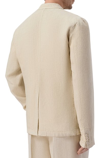 Льняной пиджак INLINUM, арт. JAC0B/TR0PEA, фото 4