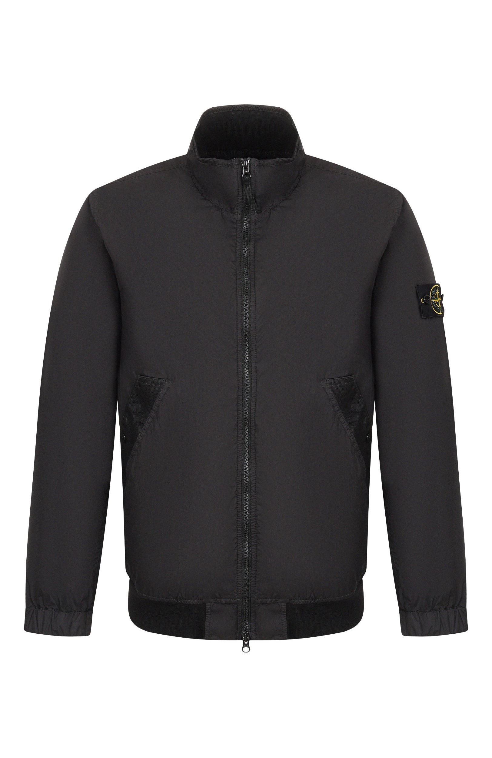Бомбер STONE ISLAND черного цвета по цене 88300 руб., арт. L1S154100111/S0A23, фото 1 Бомбер STONE ISLAND, арт. L1S154100111/S0A23, фото 1