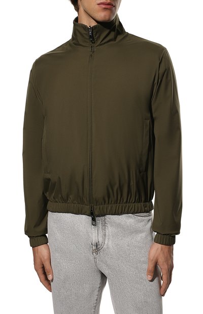 Двусторонний бомбер LORO PIANA хаки цвета по цене 222000 руб., арт. FAF8466, фото 3 Двусторонний бомбер LORO PIANA, арт. FAF8466, фото 3