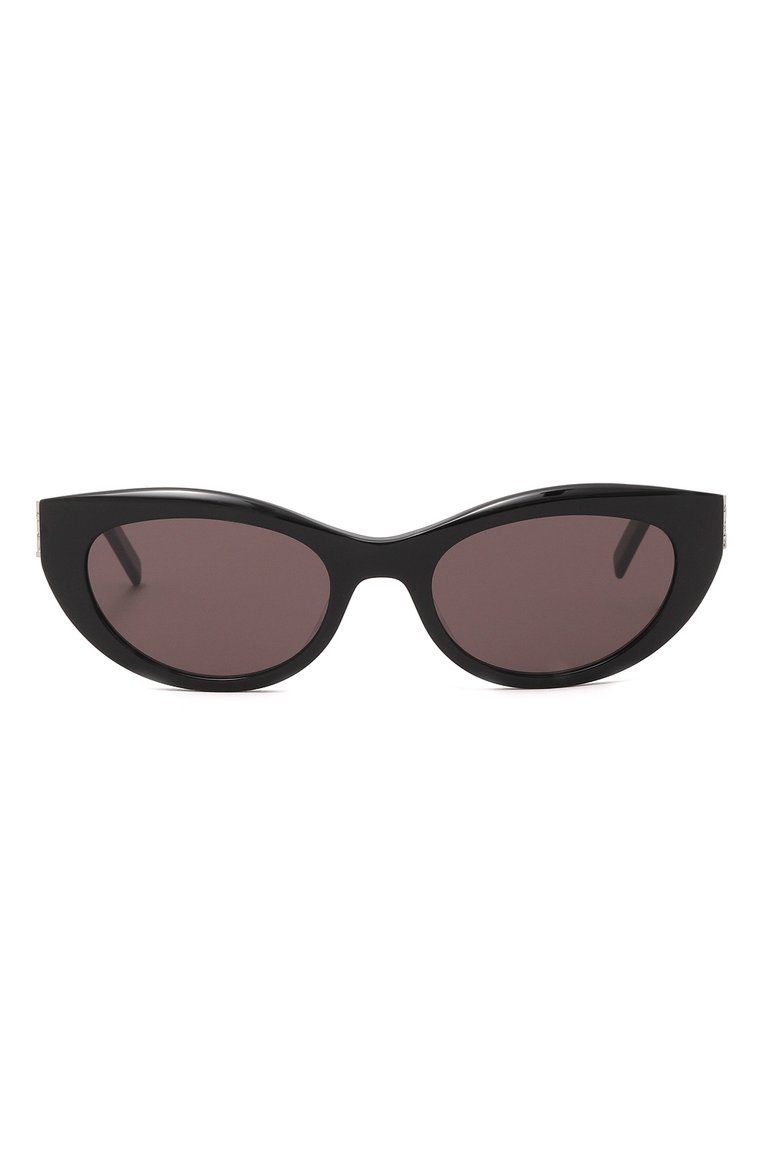 Женские солнцезащитные очки SAINT LAURENT черного цвета, арт. SL M115 001 | Фото 3 (Нос: Не проставлено; Региональные ограничения белый список (Axapta Mercury): Не проставлено; Тип очков: С/з; Материал: Пластик; Оптика Гендер: оптика-женское; Очки форма: Cat-eye)