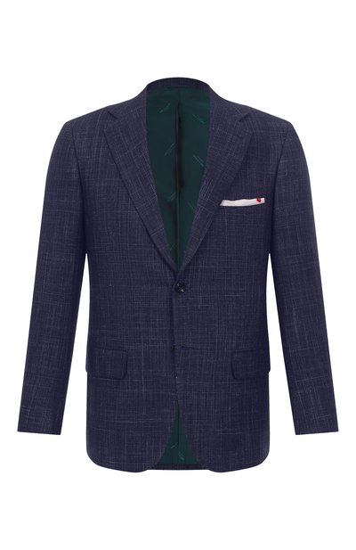 Мужской пиджак из кашемира и шерсти KITON, арт. UA81K0103A_1