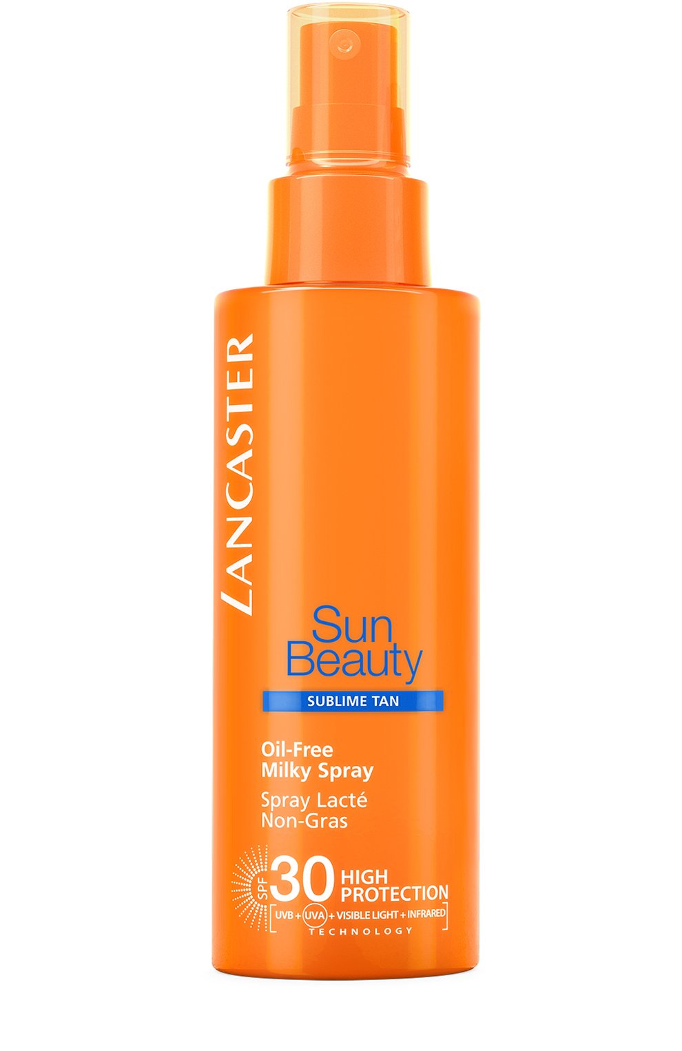 Обезжиренное молочко-спрей для тела spf30 sun beauty (150ml) LANCASTER бесцветного цвета по цене 3130 руб., арт. 3414200903868, фото 1 Обезжиренное молочко-спрей для тела spf30 sun beauty (150ml) LANCASTER, арт. 3414200903868, фото 1