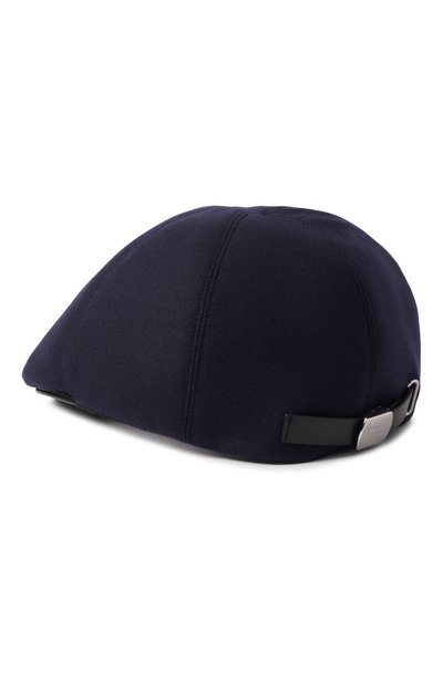 Шерстяное кепи GIORGIO ARMANI темно-синего цвета по цене 69900 руб., арт. GM004161/TE23736, фото 2 Шерстяное кепи GIORGIO ARMANI, арт. GM004161/TE23736, фото 2