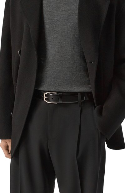 Кожаный ремень BRIONI черного цвета по цене 96100 руб., арт. 0BMM0L/0E731, фото 2 Кожаный ремень BRIONI, арт. 0BMM0L/0E731, фото 2