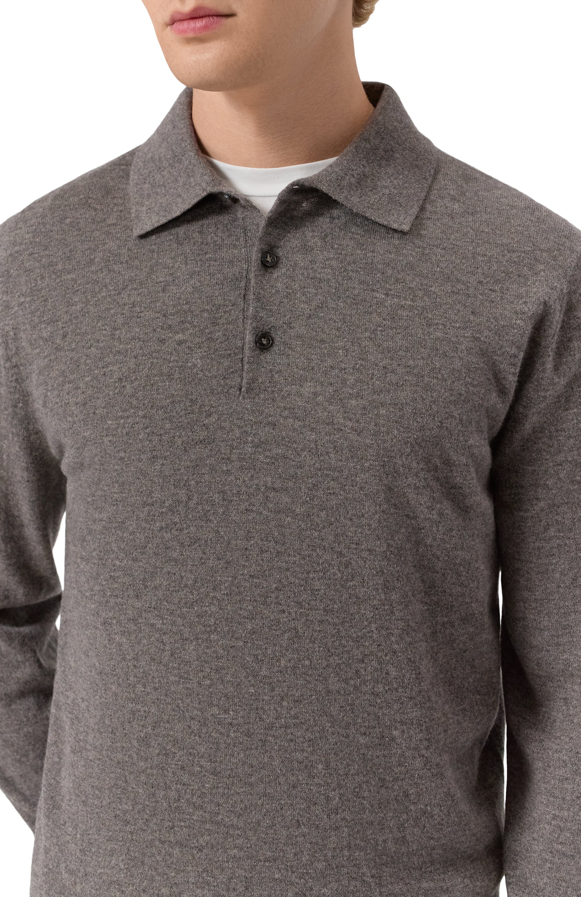 Кашемировое поло 12 STOREEZ, арт. 133561, фото 5