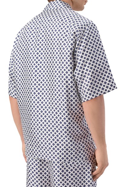 Шелковая рубашка KITON, арт. UMC028H09721, фото 4