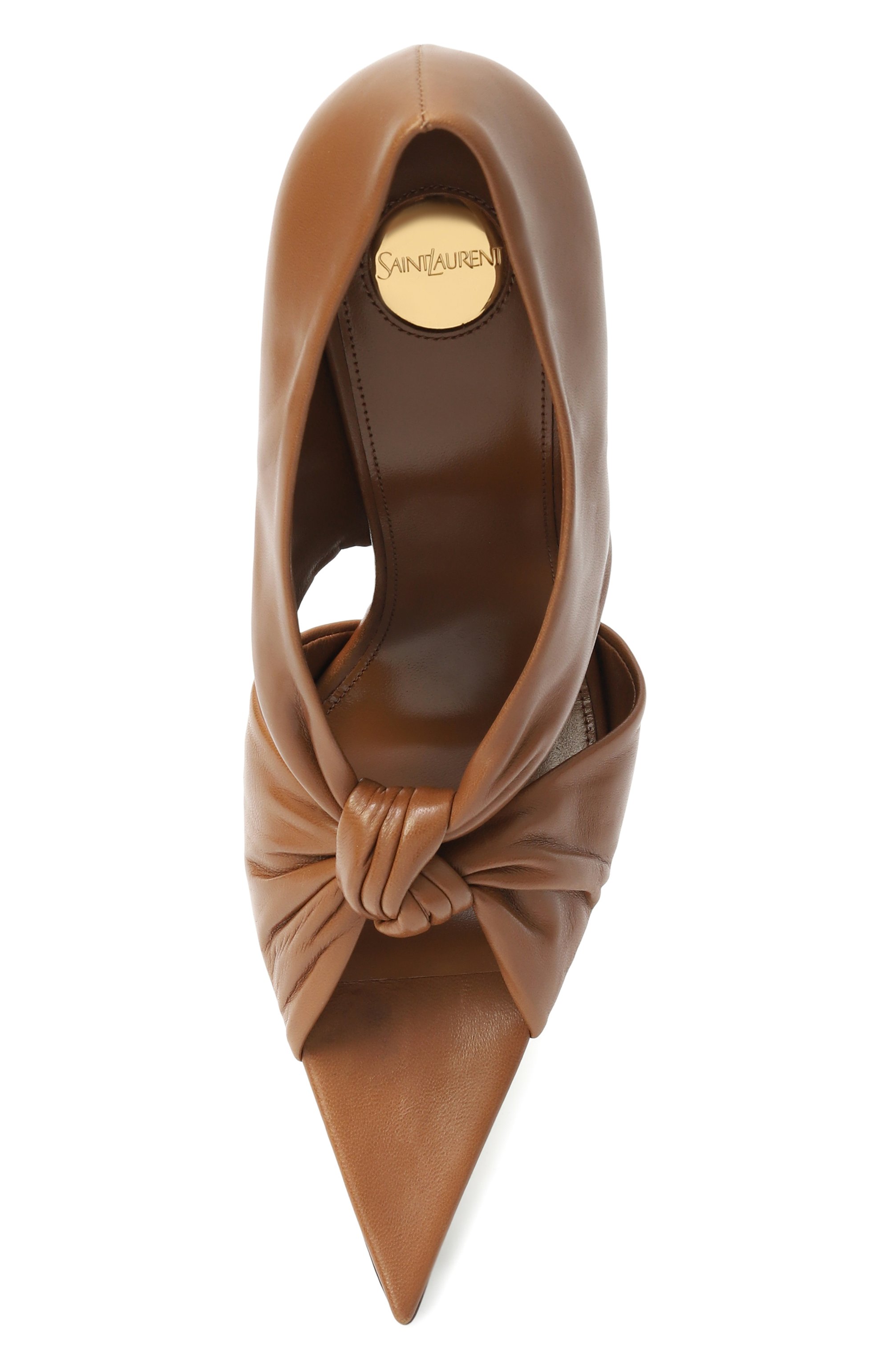 Кожаные туфли malika 110 SAINT LAURENT, арт. 827671/AADF0, фото 6