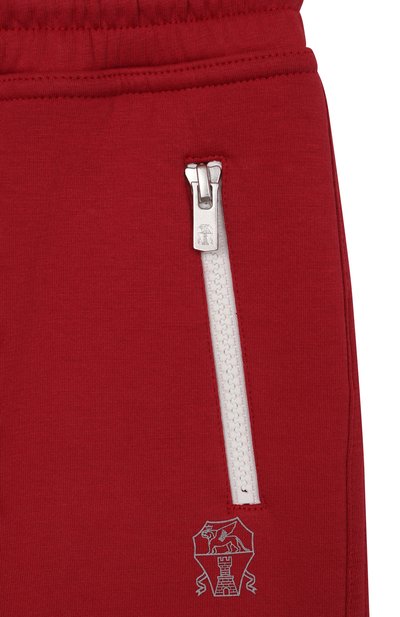 Хлопковые шорты BRUNELLO CUCINELLI, арт. BW863E386C, фото 3