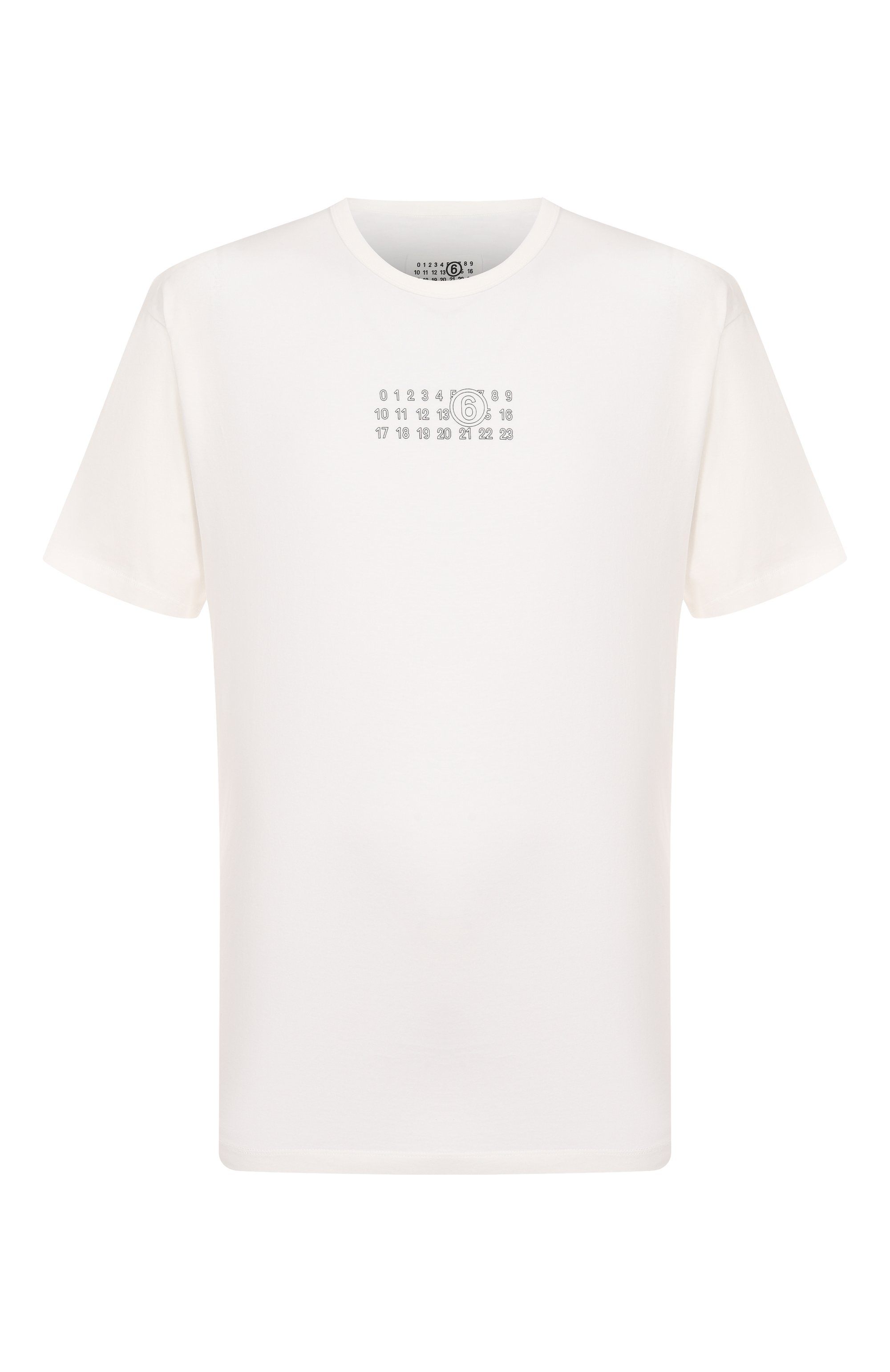 Хлопковая футболка MM6, арт. SH0GC0057/S24312, фото 1