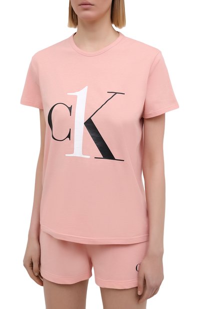 Хлопковая футболка CALVIN KLEIN, арт. QS6436E, фото 3