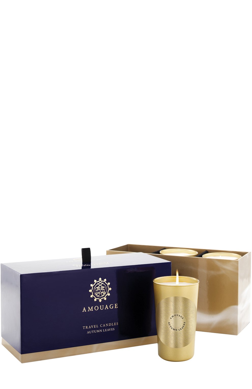 Набор свечей autumn leaves AMOUAGE бесцветного цвета по цене 11200 руб., арт. 52006, фото 1 Набор свечей autumn leaves AMOUAGE, арт. 52006, фото 1