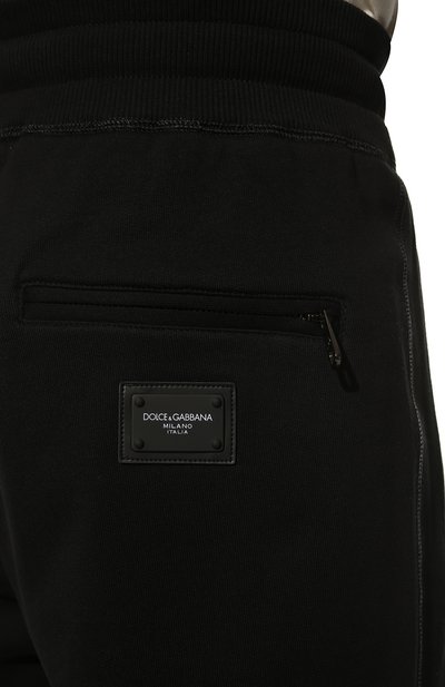 Хлопковые брюки DOLCE & GABBANA, арт. GYWEAT/FU7DU, фото 5