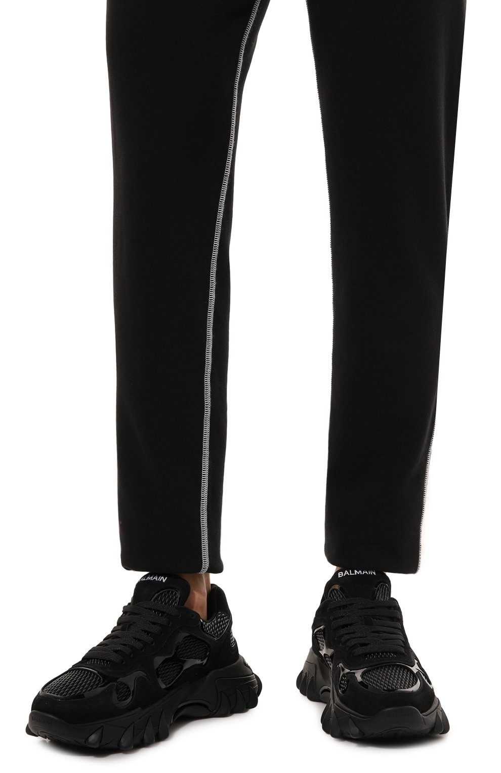 Комбинированные кроссовки b-east BALMAIN, арт. AM1VI327/THPC, фото 3