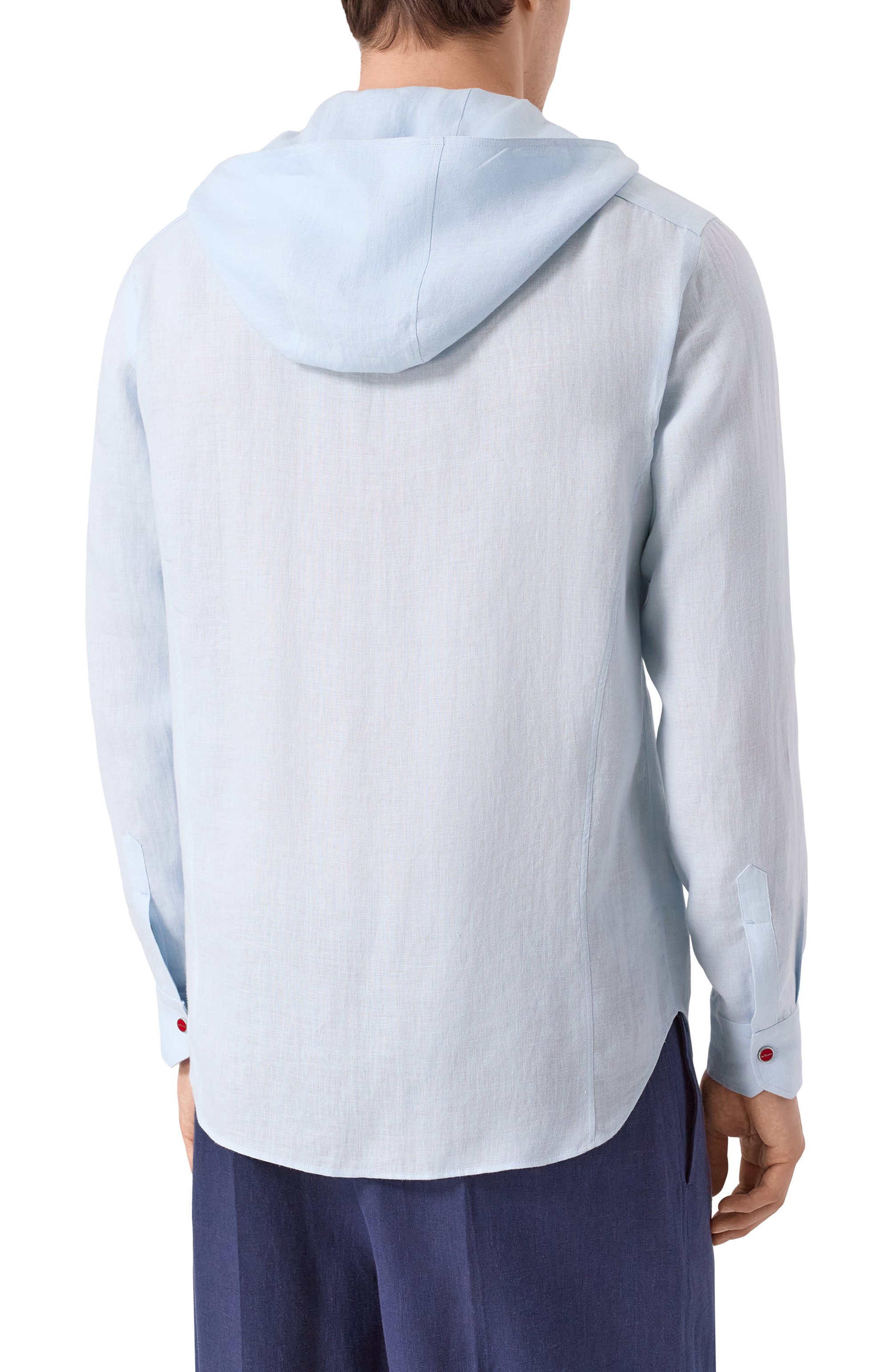 Льняная рубашка KITON, арт. UMCMARH0928602, фото 4