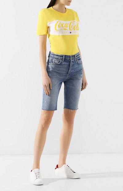 Хлопковая футболка TOMMY HILFIGER, арт. DW0DW06931, фото 2