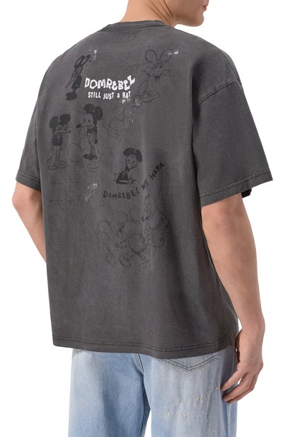 Хлопковая футболка DOMREBEL, арт. M SPIT/T-SHIRT, фото 4