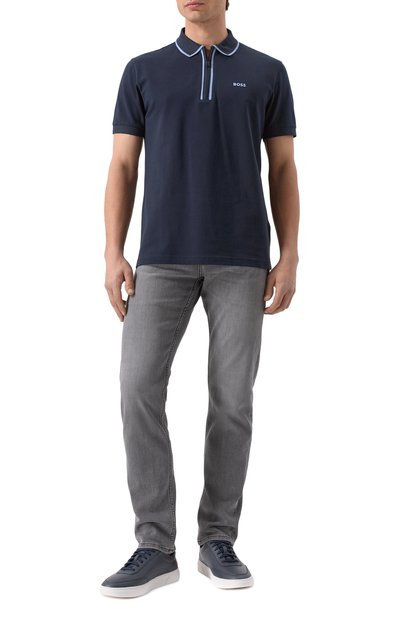 Хлопковое поло BOSS GREEN, арт. 50537489, фото 2