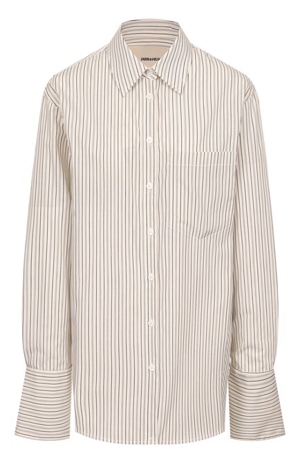 Женская хлопковая рубашка ZADIG AND VOLTAIRE, арт. WWSH02255