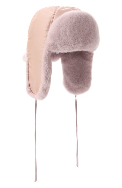 Шапка-ушанка саша с отделкой из норки FURLAND, арт. 0196010010078600003