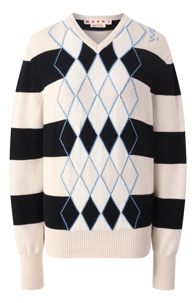 Женский хлопковый пуловер MARNI, арт. CVMD0151Q0/UFC657