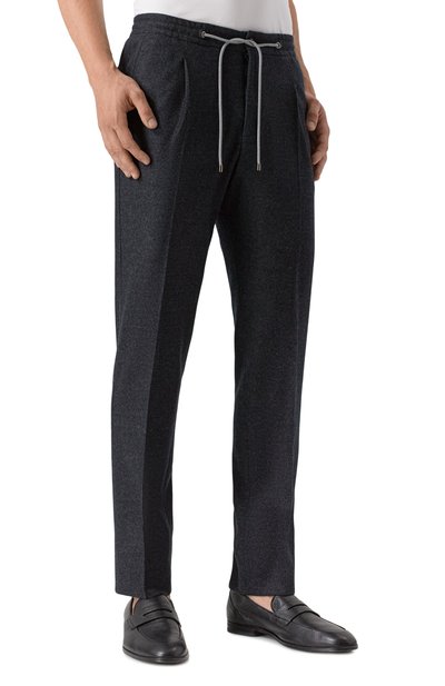 Шерстяные брюки CORNELIANI, арт. 264L19-2618801, фото 3