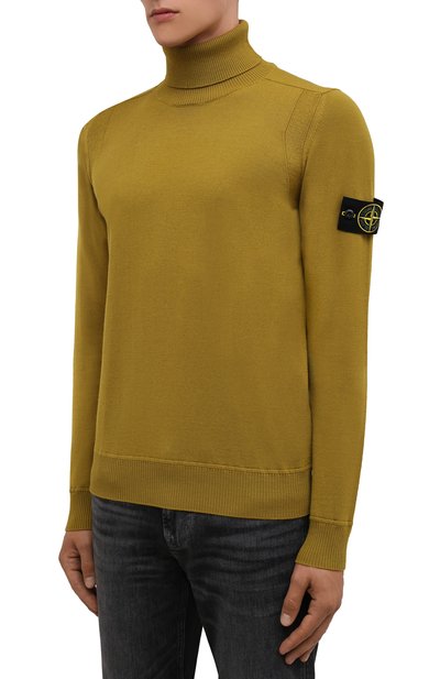 Шерстяная водолазка STONE ISLAND, арт. 7515527C4, фото 3