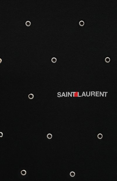 Хлопковый свитшот SAINT LAURENT, арт. 632422/YBQZ2, фото 5