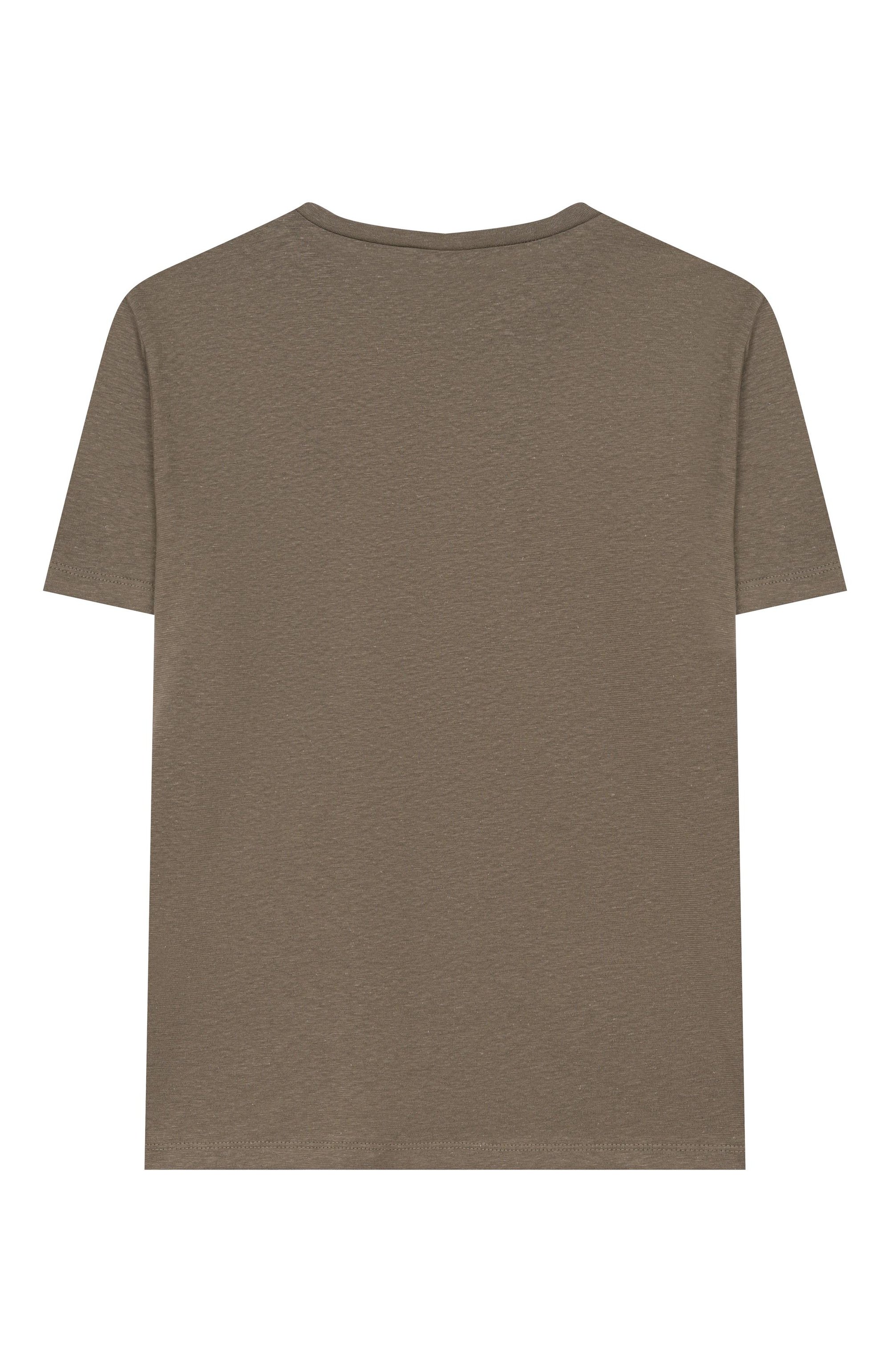 Футболка изо льна и хлопка PAOLO PECORA MILANO, арт. PP4228_001, фото 2