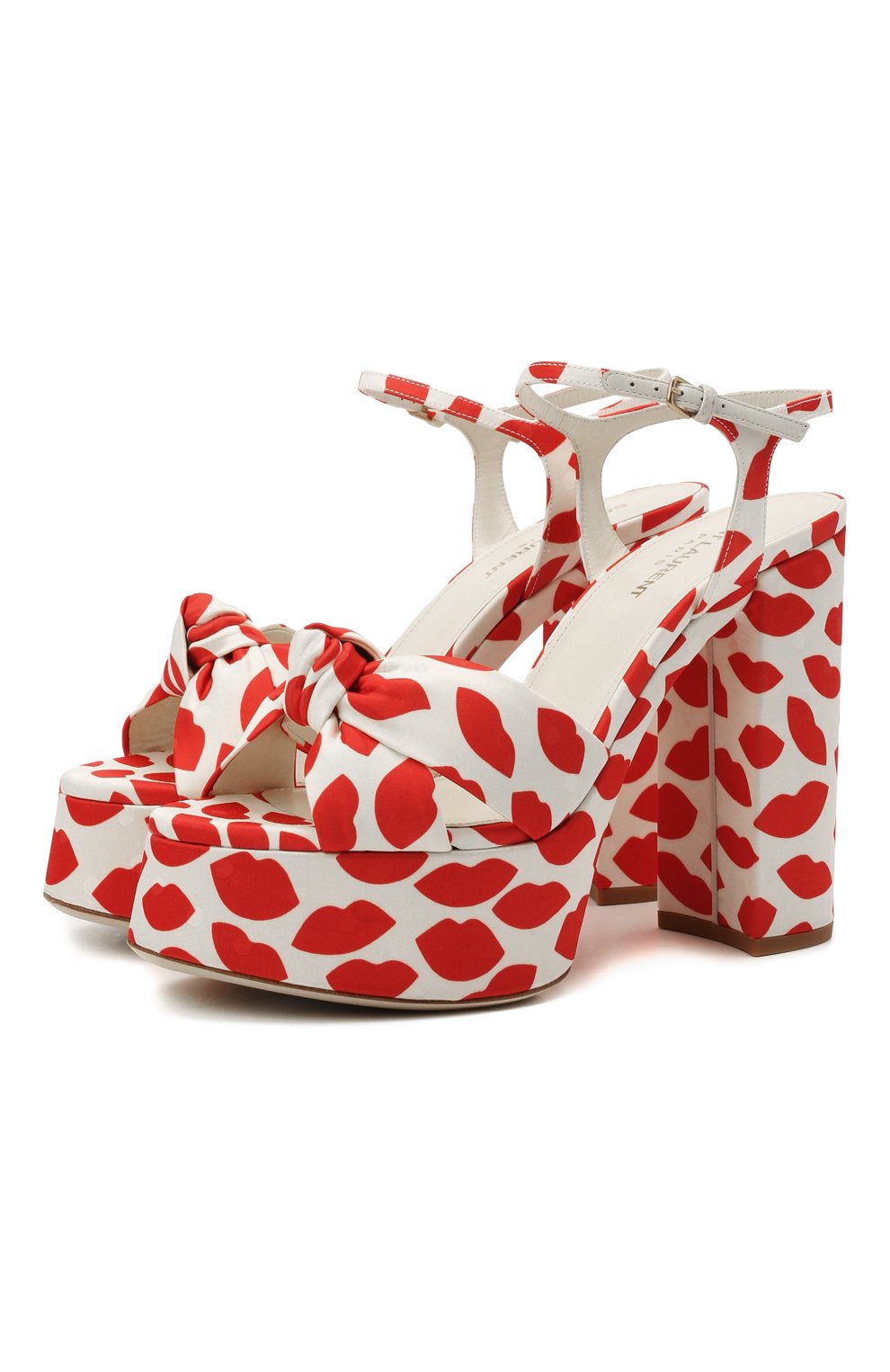 Текстильные босоножки bianca SAINT LAURENT, арт. 659476/2W000, фото 1