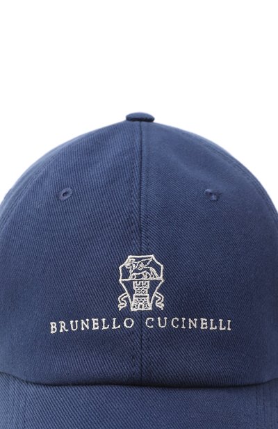 Хлопковая бейсболка BRUNELLO CUCINELLI, арт. M277P9850, фото 3