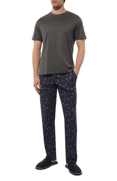 Хлопковые домашние брюки HANRO, арт. 075216., фото 2