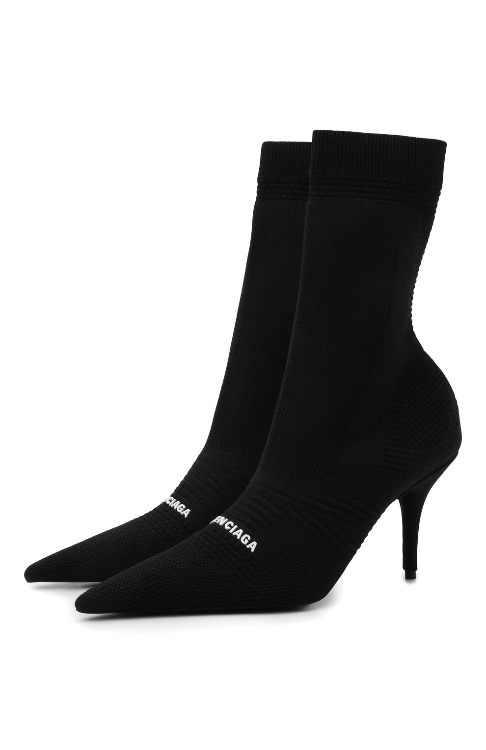 Текстильные ботильоны knife BALENCIAGA, арт. 671122/W2CW1, фото 1