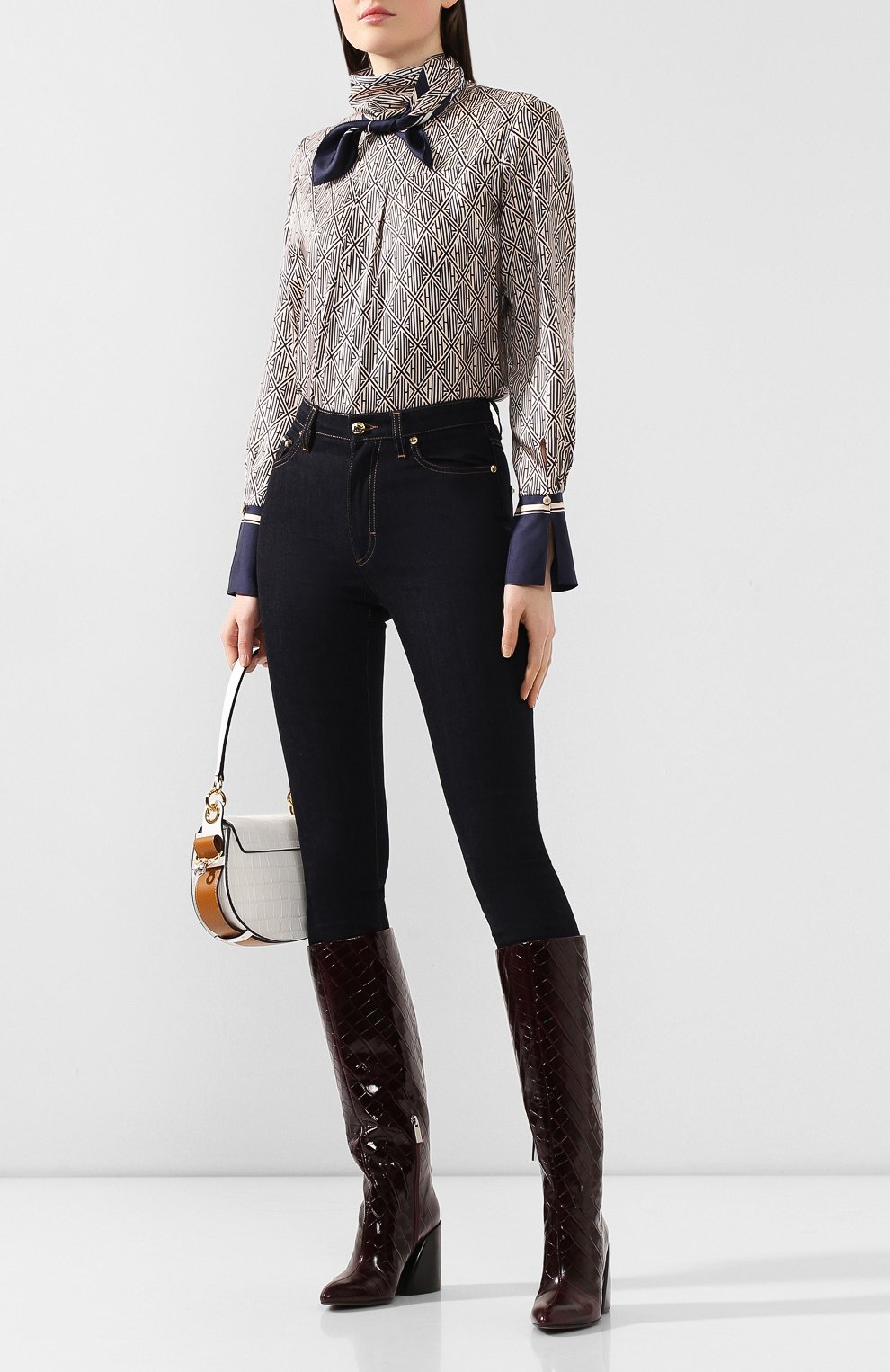 Шелковая блузка CHLOÉ, арт. CHC20SHT81350, фото 2