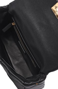 Женская сумка roman stud large VALENTINO черного цвета, арт. 5W2B0Q25/SNL | Фото 5 (Материал: Натуральная кожа; Ремень/цепочка: На ремешке; Материал сплава: Проставлено; Размер: large; Драгоценные камни: Проставлено)