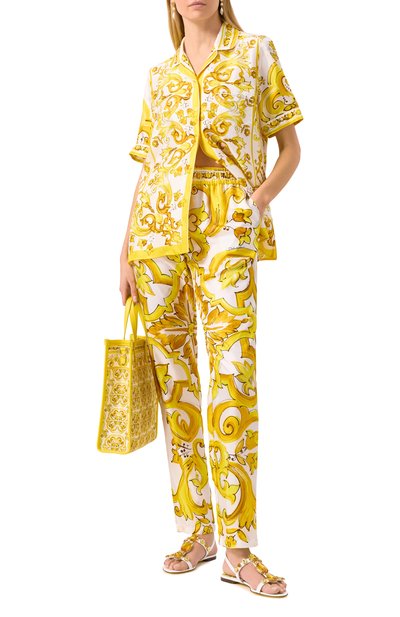 Шелковая рубашка DOLCE & GABBANA, арт. F5S02T/HI1TK, фото 2