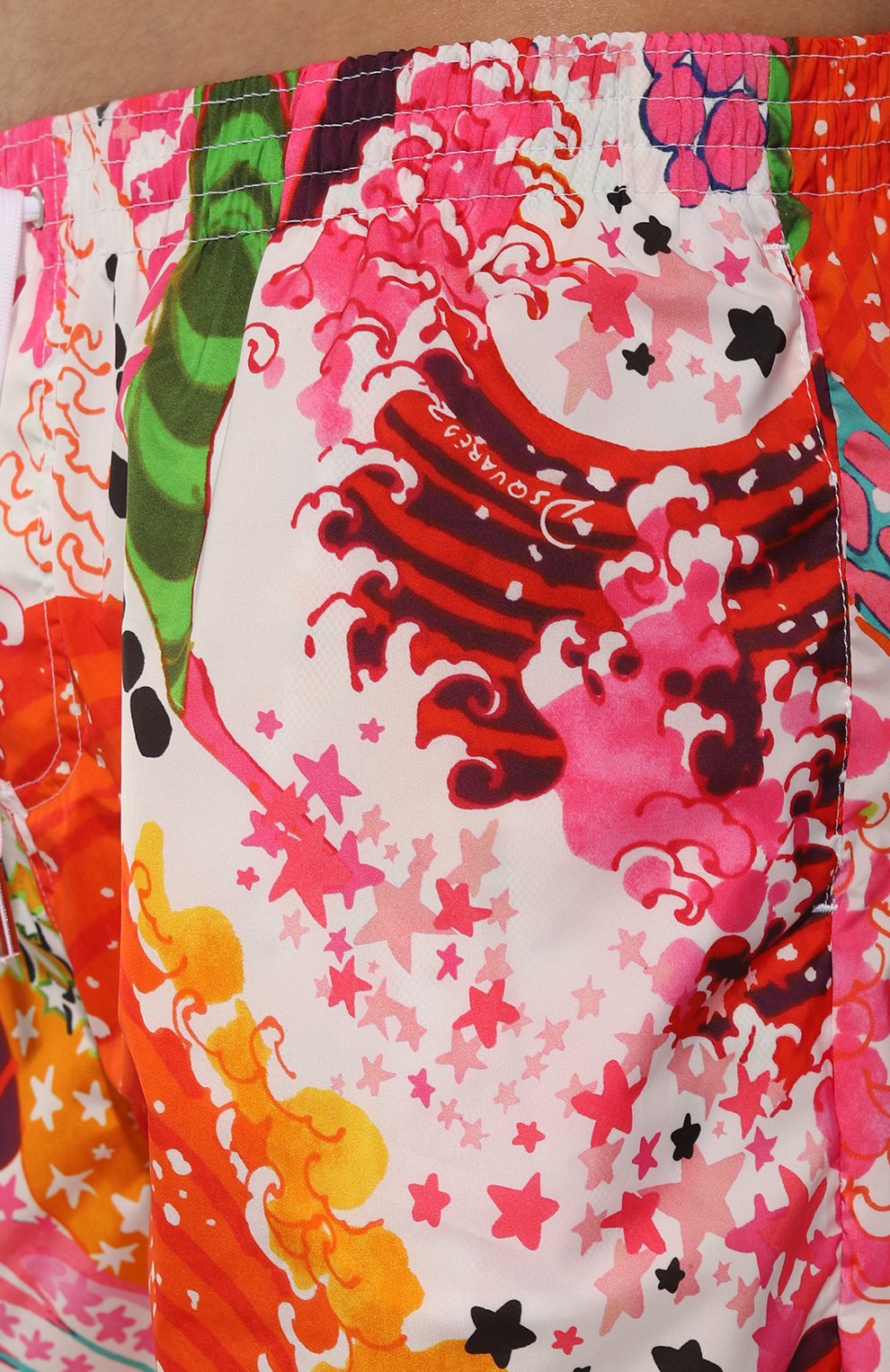 Плавки-шорты DSQUARED2 разноцветного цвета по цене 32600 руб., арт. D7BM15720, фото 4 Плавки-шорты DSQUARED2, арт. D7BM15720, фото 4